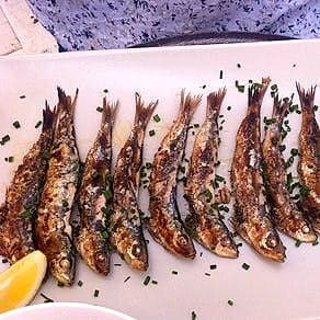 Gegrillte Sardinen